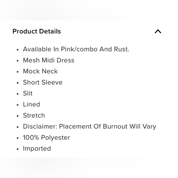 Audie Midi Dress size L - Picture 8 of 8